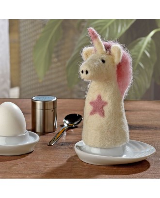 Acoperitor ou fiert din lana, 13 cm, Lana Unicorn - CILIO